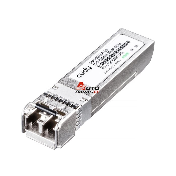 Optinis integruojamas keitiklis SFP+ Cudy SM10GMA-03 (850nm, multimode, LC, 300m)