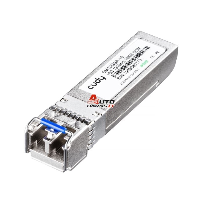 Optinis integruojamas keitiklis SFP+ Cudy SM10GSA-10H (1310nm, single mode, LC duplex, 10km, 10Gbps)