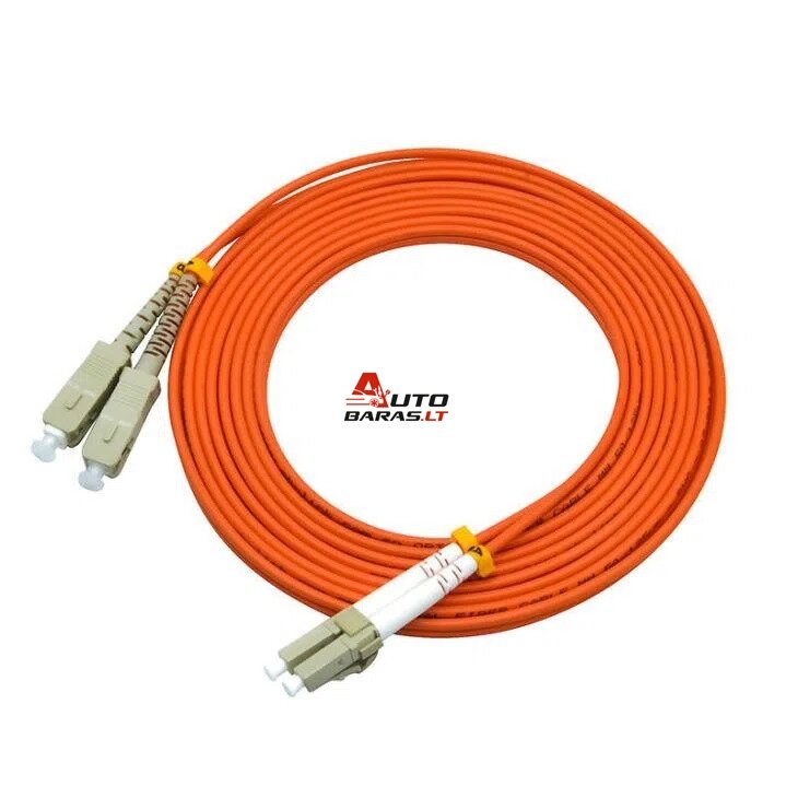 Optinis jungiamasis laidas LC-SC MM 50/125 Duplex 2 m