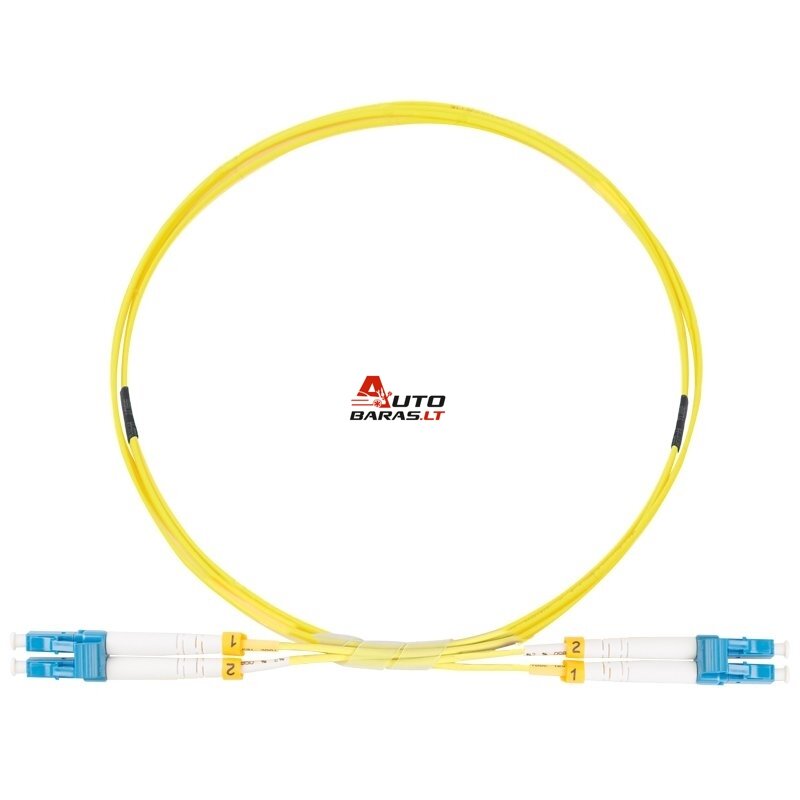 Optinis jungiamasis laidas LC/UPC-SC/UPC SM Duplex (0.5m)