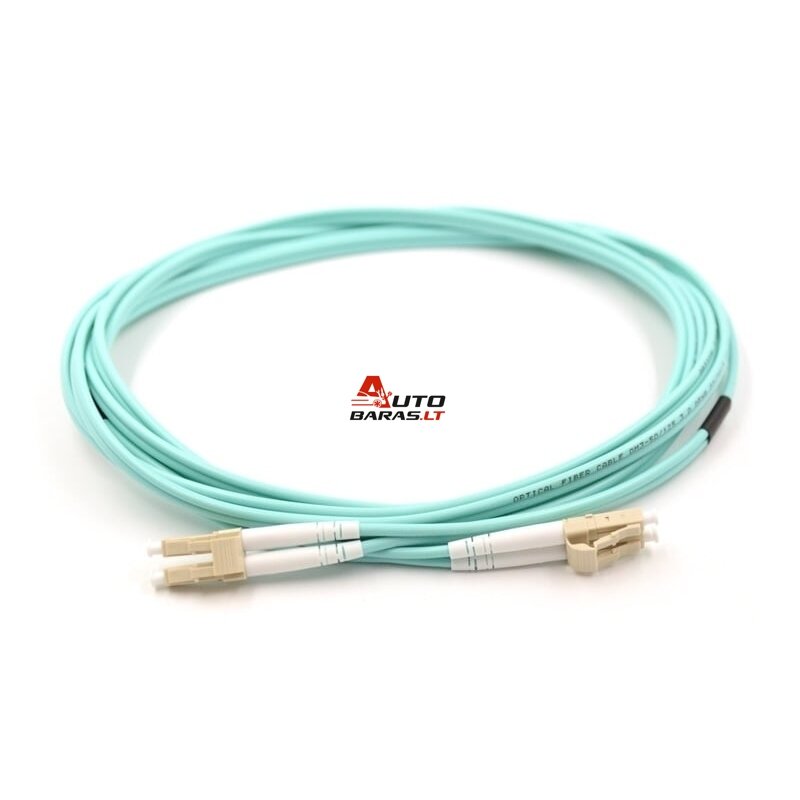 Optinis jungiamasis laidas LC/UPC–LC/UPC (SM, simplex, 3mm, G657A1, OS1/OS2, LSZH, 1m)