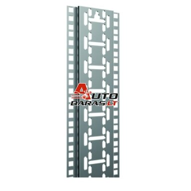 Panelė vertikaliam kabelių tvirtinimui 19'' (42U spintai, cinkuota) Panelė vertikaliam kabelių tvirtinimui 19'' (42U spintai, cinkuota)