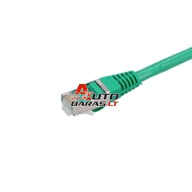 Patch kabelis Extralink F/UTP Cat6 (3m, žalias, PVC/PE, 0,5mm, AWG26) Patch kabelis Extralink F/UTP Cat6 (3m, žalias, PVC/PE, 0,5mm, AWG26)