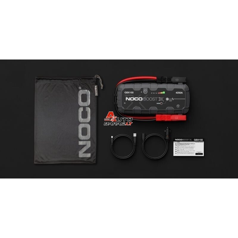 Paleidėjas / Užvedėjas / Booster - NOCO GBX155 12V 4250A 1