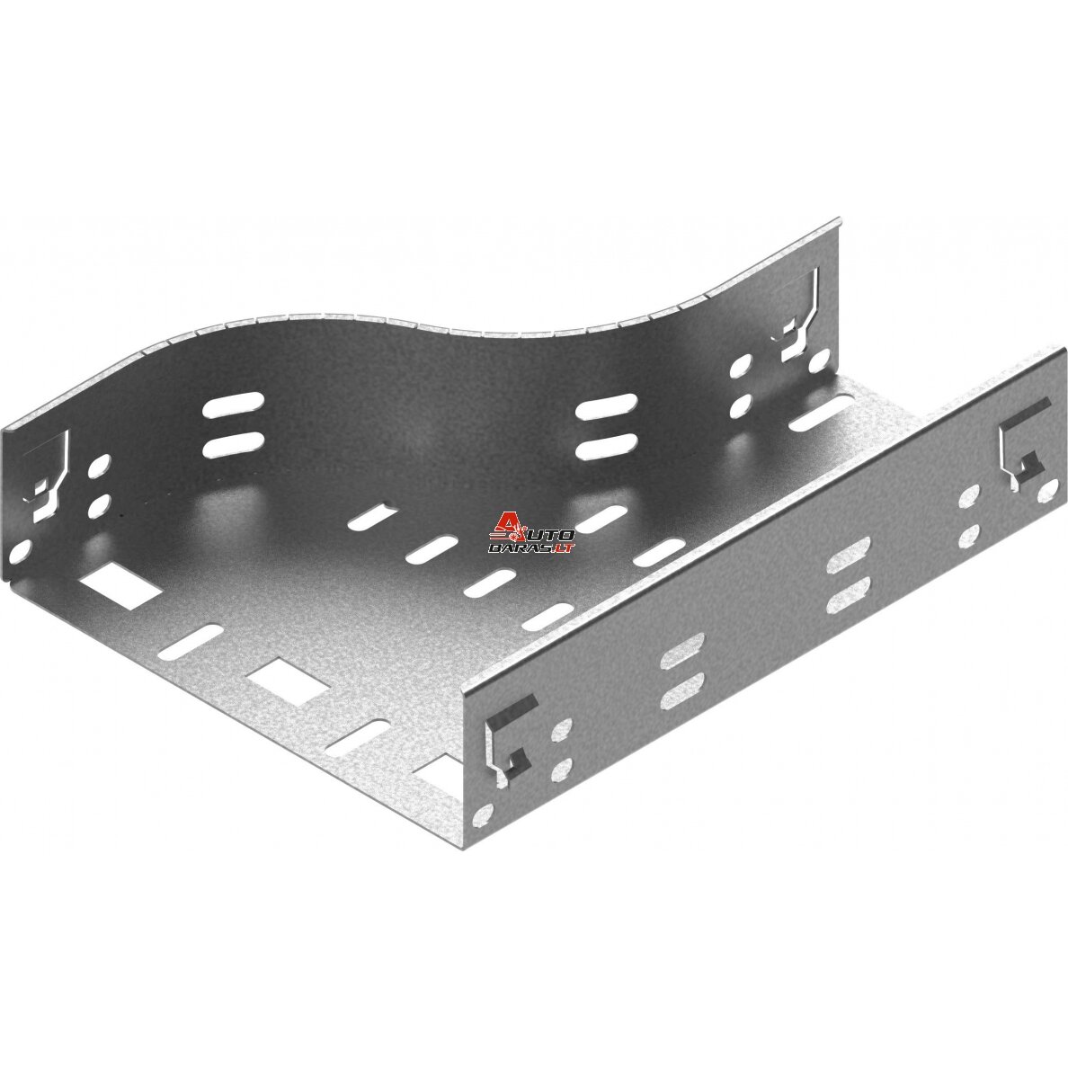 Perforuoto kanalo perėjimas iš 200mm į 100mm BAKS RKPFJ200/100H60