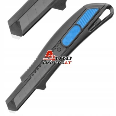 Peilis plastikine rankena su laužoma geležte Hogert HT4C632 (18mm) Peilis plastikine rankena su laužoma geležte Hogert HT4C632 (18mm)