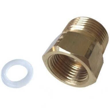 PERĖJIMAS CO2/ARGONO/MIXO BALIONO. „DONMET" IŠ W 21,8 mm Į 3/4"
