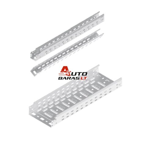 Perforuotas kanalas su KLIK sistema BAKS KFL200H60/2 (0.7 mm)