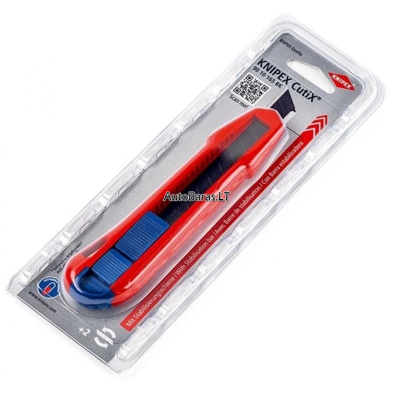 Peilis su keičiama geležte 18mm CutiX KNIPEX 7