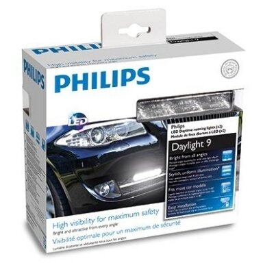 PHILIPS dienos žibintai LED DAYLIGHT 9