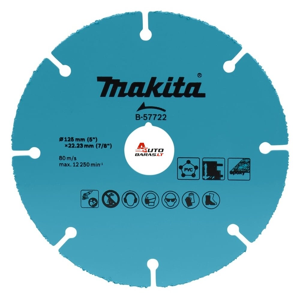 Pjovimo diskas 125mm Makita B-57722