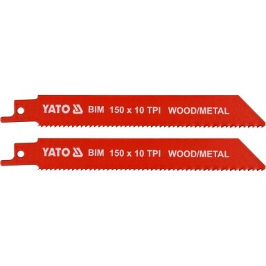 Pjūklelis tiesiniam pjūklui 150mm 10TPI (2vnt) Pjūklelis tiesiniam pjūklui 150mm 10TPI (2vnt)