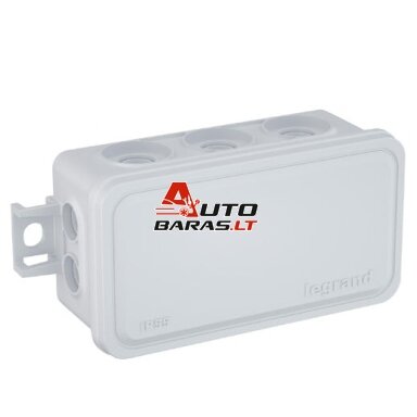 Plexo dėžutė su sandarikliais 81x44x34 Legrand 092004 (pilka, IP55) Plexo dėžutė su sandarikliais 81x44x34 Legrand 092004 (pilka, IP55)