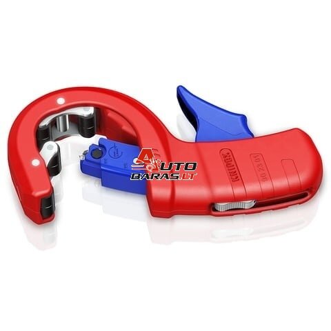 Plastikinių vamzdžių spaudimo įrankis Knipex 90 23 01 BK