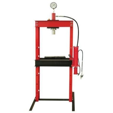 Pneumatinis / hidraulinis presas su manometru 20t Pneumatinis / hidraulinis presas su manometru 20t