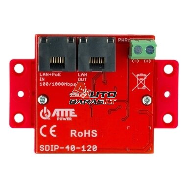 PoE adapteris ATTE SDIP-40-120 PoE adapteris ATTE SDIP-40-120