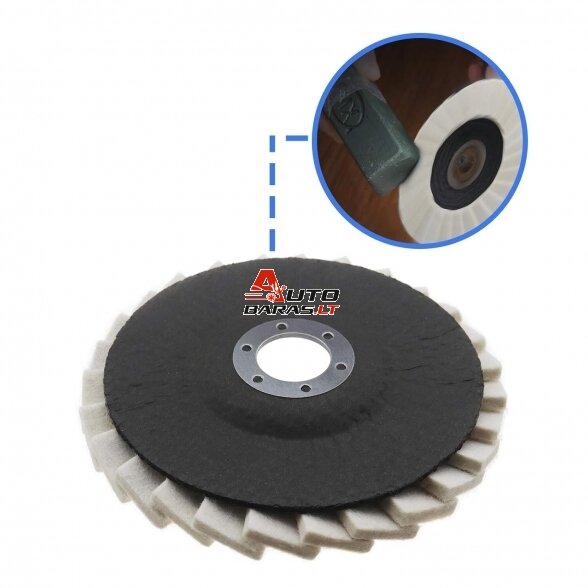 Poliravimo diskas 125mm 1