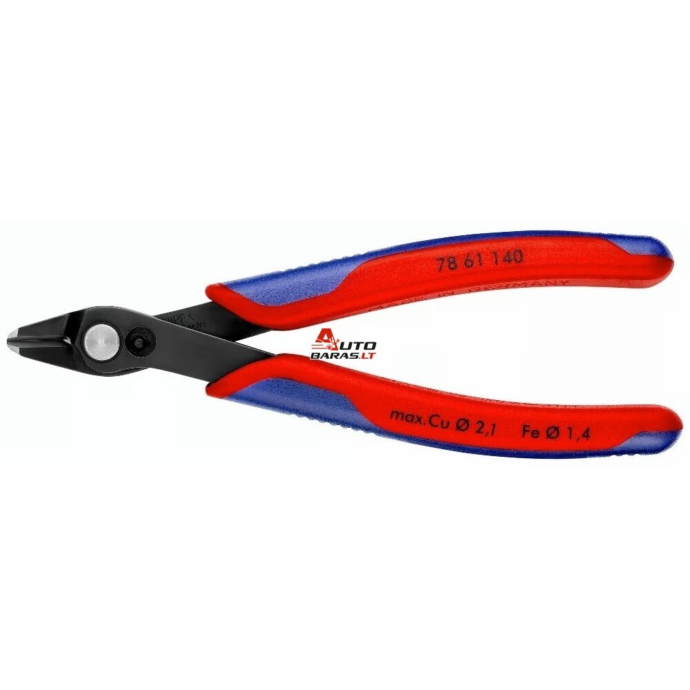 Precizinės elektronikos kirpimo replės 140mm KNIPEX 6