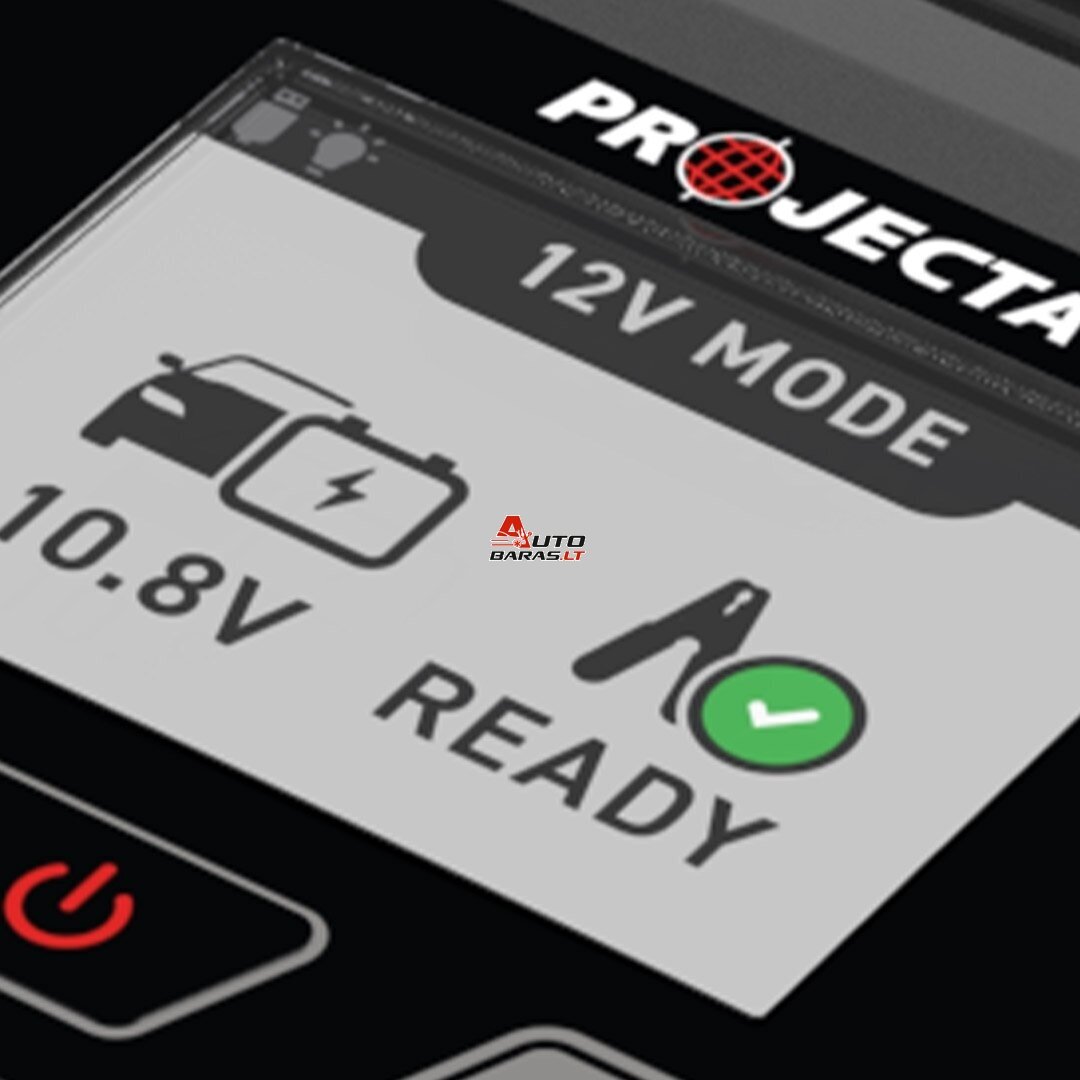 PROJECTA IS1400 1400A išmanusis (savaime pasikraunantis) automobilio akumuliatoriaus paleidėjas / užvedėjas / boosteris - RRT (Profesionalus) 6