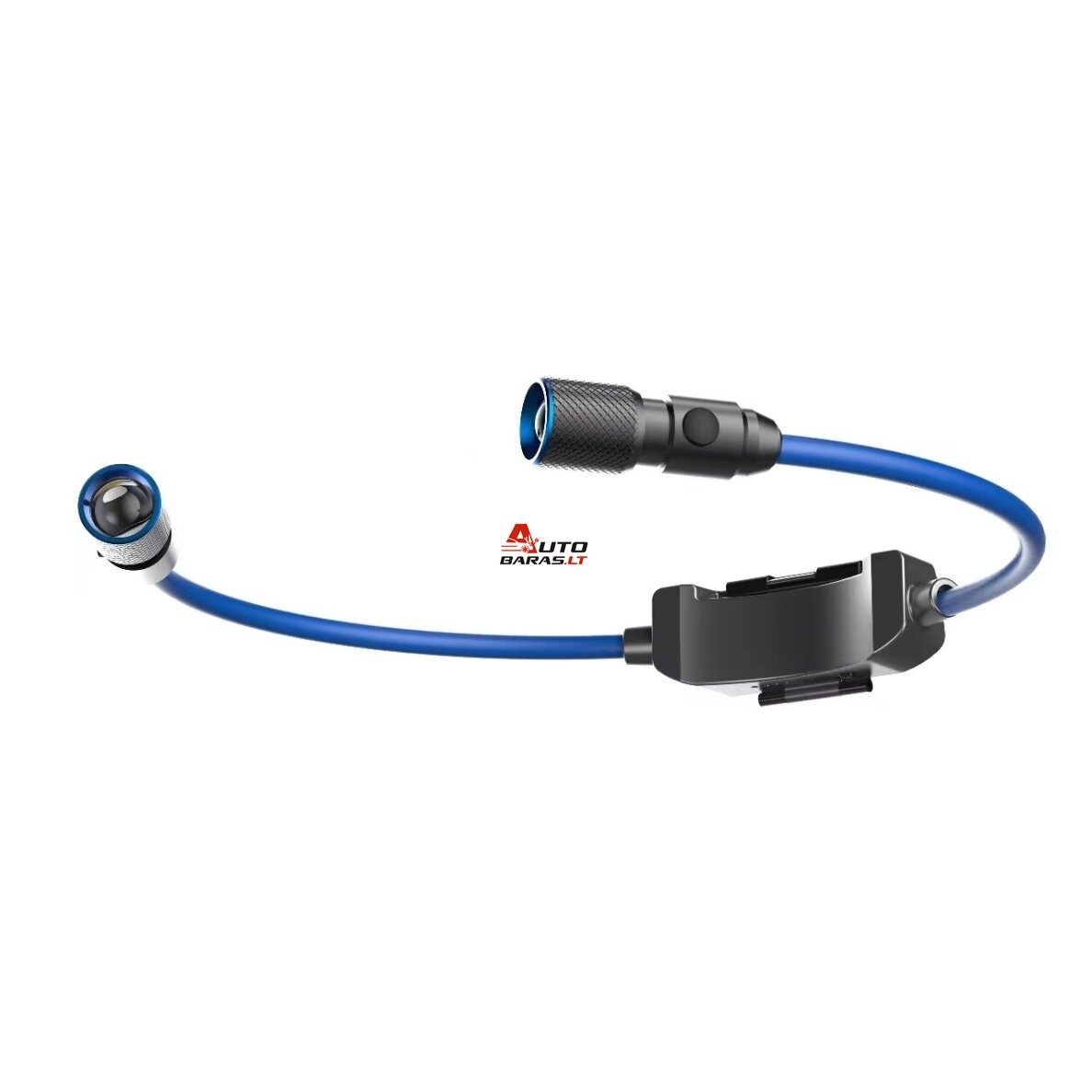 Prožektorius darbui SMD (5W)(ant kaklo) (įkraunamas) 3