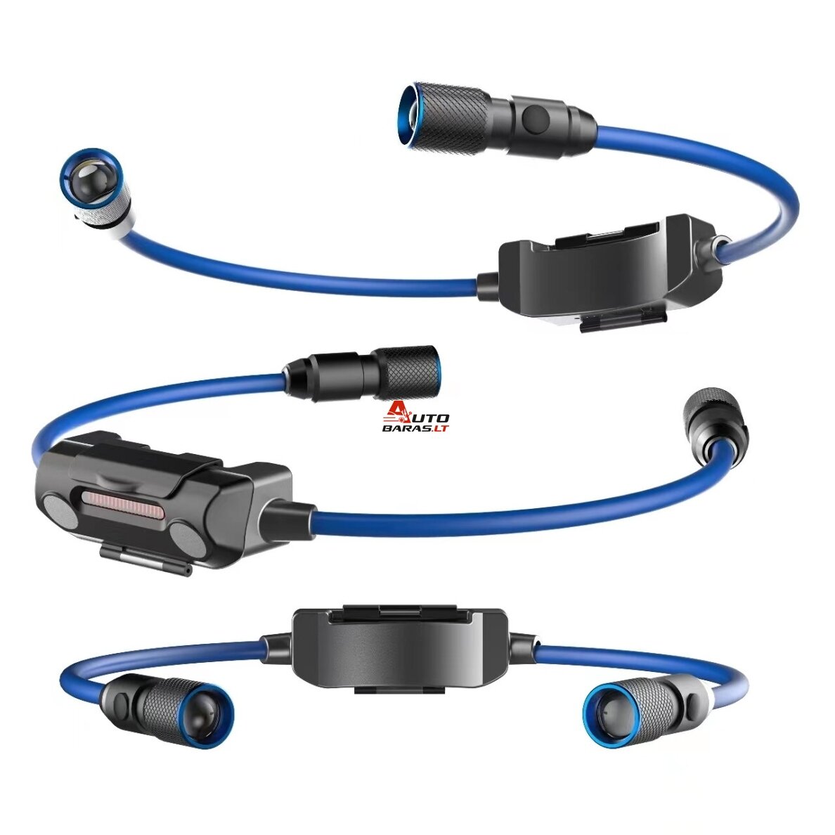 Prožektorius darbui SMD (5W)(ant kaklo) (įkraunamas) 1