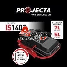 PROJECTA IS1400 1400A išmanusis (savaime pasikraunantis) automobilio akumuliatoriaus paleidėjas / užvedėjas / boosteris - RRT (Profesionalus) 4