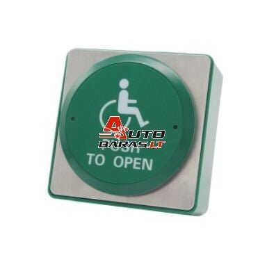 Praėjimo sistemos mygtukas K-S886H (EXIT, neįgaliūjų, virštinkinis)