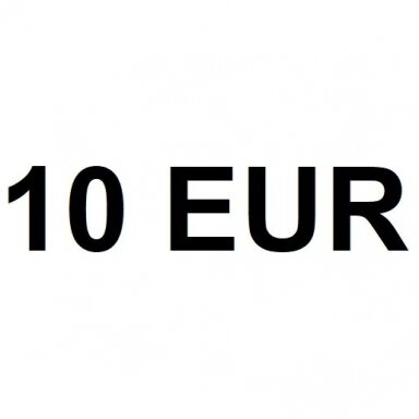 Administravimo mokestis prekėms iki 10eur Administravimo mokestis prekėms iki 10eur