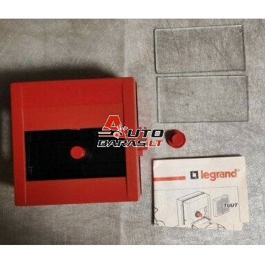 Priešgaisrinis avarinis mygtukas Legrand 038031 (400V, 5A, IP44) Priešgaisrinis avarinis mygtukas Legrand 038031 (400V, 5A, IP44)