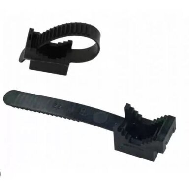 Prisukamas laikiklis kabeliui su dirželiu Pawbol H.7202C UP-22 (baltas, 22mm, 100vnt) Prisukamas laikiklis kabeliui su dirželiu Pawbol H.7202C UP-22 (baltas, 22mm, 100vnt)