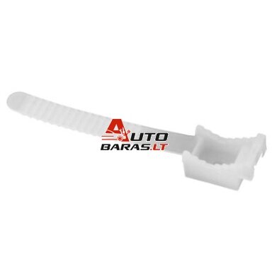 Prisukamas laikiklis kabeliui su dirželiu Pawbol H.7207 UP-30 (baltas, 30mm, 100vnt) Prisukamas laikiklis kabeliui su dirželiu Pawbol H.7207 UP-30 (baltas, 30mm, 100vnt)