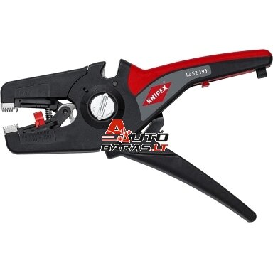 Profesionalios nužievinimo replės PreciStrip KNIPEX 1252195 (0.08-16mm)