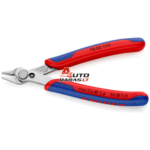 Precizinės elektronikos kirpimo replės 125mm KNIPEX 2