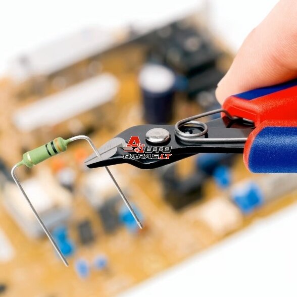 Precizinės elektronikos kirpimo replės 140mm KNIPEX 2
