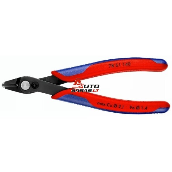 Precizinės elektronikos kirpimo replės 140mm KNIPEX 6