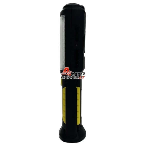 Prožektorius darbui COB (3W) + LED5 (įkraunamas) 2