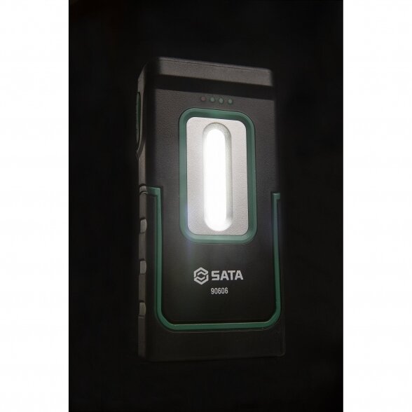 Prožektorius darbui COB LED (3+1W) (su belaidžiu įkrovimu) 9