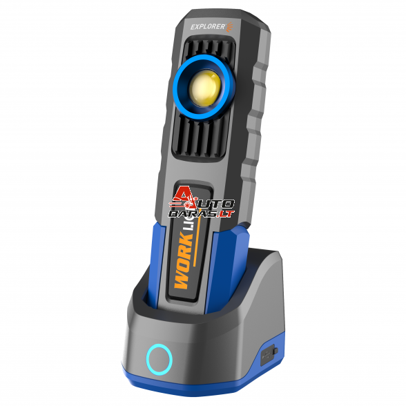 Prožektorius darbui COB+SMD (įkraunamas) 2