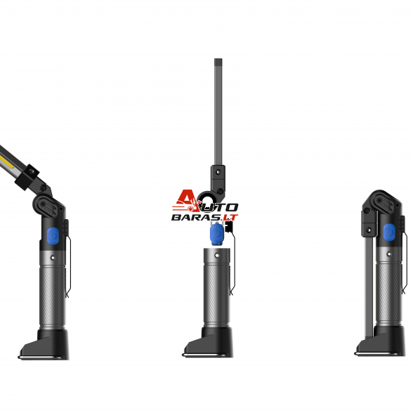 Prožektorius darbui lankstus su UV COB+SMD (įkraunamas) 2