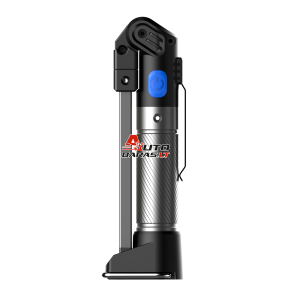 Prožektorius darbui lankstus su UV COB+SMD (įkraunamas) 4