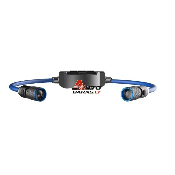 Prožektorius darbui SMD (5W)(ant kaklo) (įkraunamas)