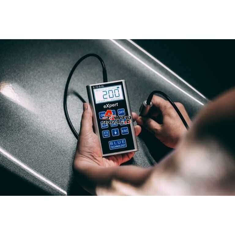 Profesionalus Blue Technology  Dažų storio matuoklis E-12-S-AL 1