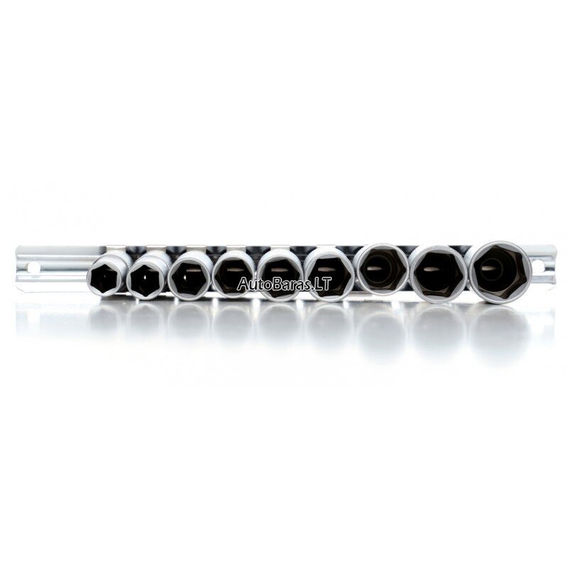 Prailgintų galvučių rinkinys 3/8" (9vnt) 2