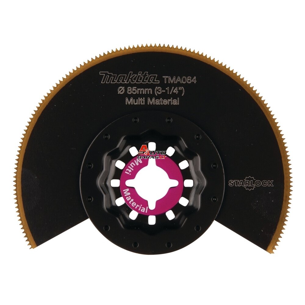 Pusapvalis pjūklelis 85mm MultiTool Starlock Makita B-64973