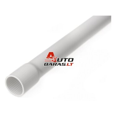 PVC vamzdis 16mm su išplatintu galu 3m (25)
