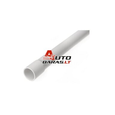 PVC vamzdis baltas 40mm su išplatintu galu 3m (5) PVC vamzdis baltas 40mm su išplatintu galu 3m (5)