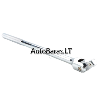 Rankena su lanksčiu 1/2" kvadratu 375mm 3