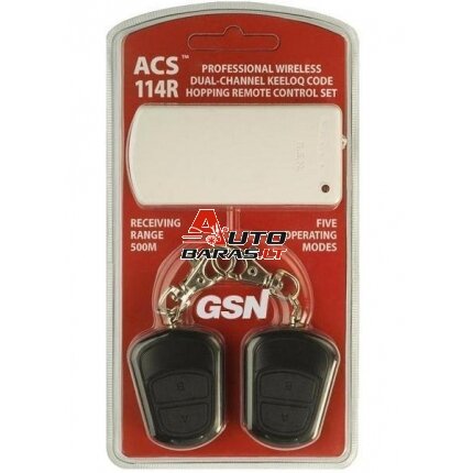 Radiobanginis komplektas GSN ACS-114R 2-ch