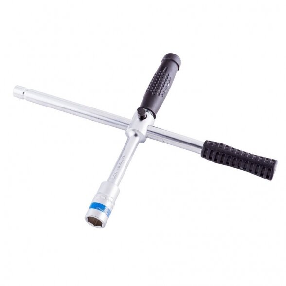 Rato raktas 1/2" su galvutėmis 17-19, 21-23mm 1