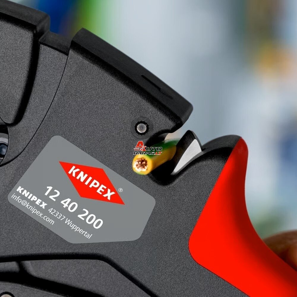 Replės laidų nuvalymui 200mm (0.03–10.0 mm²) KNIPEX Evostrip 1